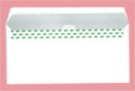 Plicuri locale Plic DL alb siliconic (110x220mm) 25buc/set (25.11462A)