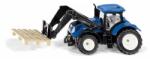SIKU Blister - tractor New Holland cu furci pentru paleti si palet (OLP10431544)