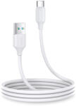JOYROOM Cablu pentru incarcare si transfer de date Joyroom S-UC027A9, USB/USB Type-C, 3A, 1m, Alb (6956116733308)