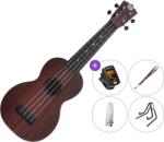 Pasadena WU-21W(BK) Premium SET Wood Grain (Black) Szoprán ukulele