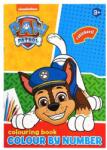 TEDDIES Carte de colorat după numere cu autocolante Paw Patrol 21x29, 5cm (TD00543096) Carte de colorat