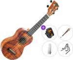 Mahalo MA1KA Artist Elite Series SET Photo Flame Koa Szoprán ukulele