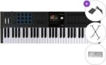 Arturia KeyLab 61 mk3 SET MIDI mesterbillentyűzet Black (KEYLAB-61-MK3-BK-SET)