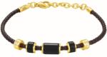 Police Bratara Police din piele cu onix PEAGB0032202
