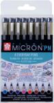 Sakura Pigma Micron PN 8 Технически химикалки 8 бр (<![CDATA[POXSDKPN8-SAKURA]]>)