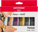 Royal Talens General Selection Set de vopsele acrilice Portrait Colors 6 x 20 ml (17820502)