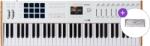 Arturia KeyLab 61 mk3 SET 2 Claviatură MIDI White (<![CDATA[KEYLAB-61-MK3 WH-SET2]]>) Controler MIDI