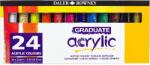 Daler-Rowney Graduate Set de vopsele acrilice 24 x 22 ml (123900024)