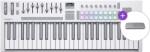 Novation Launchkey 49 MK4 SET Claviatură MIDI White (<![CDATA[LAUNCHKEY-49-MK4-WH-SET]]>) Controler MIDI