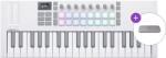 Novation Launchkey Mini 37 MK4 SET 2 Claviatură MIDI White (<![CDATA[LAUNCHKEY-MINI37-MK4-WH-SET2]]>) Controler MIDI