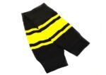 Hejduk Jambiere de hochei Black/Yellow Junior