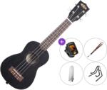 Kala KA-15S Premium SET Black Ukulele soprano (KA KA 15 S BLK UBS R-P-SET)