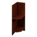 TEMPO KONDELA Alsószekrény D25PZ, jobbos, dió Milano, SICILIA - kondela