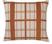 Broste Copenhagen Párnahuzatok CHEQUER Barna 60x60 cm