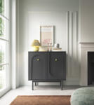  Komód Fekete Színben. MAZOMA 2D 79 cm (wipPUMAKO20CCCCCZ5010)