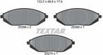 TEXTAR Fékbetét készlet TEXTAR 2526801 for CHEVROLET, TOYOTA (2526801)