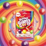 Skittles Giants Gooey Fruits - Óriás Töltött Gyümölcs Drazsé 125 g