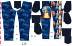 Takoy Panou cu croială 128 pentru pantaloni softshell misiune spațială
