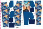 Takoy Panou cu croială 140 pentru pantaloni softshell duel de foc