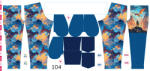 Takoy Panou cu croială 104 pentru pantaloni softshell duel de foc