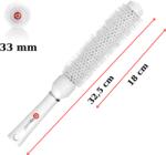 Upgrade Perie de par termica UPGRADE NANO-SILVER-ION - model lung - diametru 33 mm (UG108)