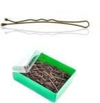 Labor PRO Agrafe ondulate pentru coafura - cutie 400g - BLONDE iNCHIS (Y512)