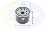 COMLINE Olejový filter COMLINE EOF339 (EOF339)