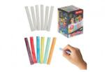 Teddies Таблетни тебешири 36бр бели + цветни 8см в кутия 6x9x6см (00543102)