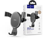 hoco. Univerzális szellőzőrácsba illeszthető PDA/GSM autós tartó 4, 5-6, 7" méretű készülékekhez - HOCO CA56 Plus Metal In-Car Holder - fekete