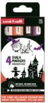 uni Krétamarker készlet, 1, 8-2, 5 mm, UNI PWE-5M, Halloween, 4 különböző szín