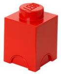LEGO Tárolódoboz, szögletes, LEGO, piros