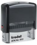 TRODAT Bélyegző, TRODAT Ideal 4913, fekete ház, fekete párnával