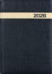 Dayliner Naptár, tervező, A5, napi, DAYLINER, The Boss, fekete