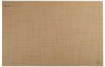 EXACOMPTA Könyökalátét, karton, 575x375 mm EXACOMPTA, Eterneco®, barna