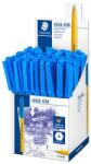 STAEDTLER Golyóstoll, 0, 3 mm, kupakos, STAEDTLER Stick 430 F, kék