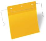 DURABLE Logisztikai zseb, A5, fekvő, DURABLE, dróttal, sárga