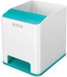 LEITZ Írószertartó, kettős színhatású, LEITZ Wow, jégkék - oneclick