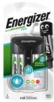 Energizer Elemtöltő, AA ceruza/AAA mikro, 4x2000 mAh AA (előtöltött), kijelzővel, ENERGIZER Pro - oneclick