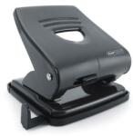 Rapesco Lyukasztó, kétlyukú, 30 lap, fém, RAPESCO 827, fekete