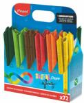 Maped Színes ceruza készlet, ceruzatartó, háromszögletű, MAPED Color`Peps INFINITY, 72 darabos készlet