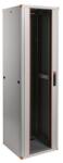 Legrand hálózati rack szekrény, 19` 42U SZÉL: 600 MÉLY: 800 MAG: 1894 szürke szimpla tömör fém ajtó / kidönthető hátlap (EVO42U6080FP) - oneclick
