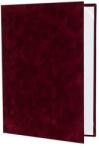  Oklevéltartó, A4, exkluzív, bordó - oneclick