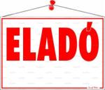  Információs tábla, 50x35 cm, Eladó