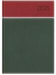 TopTimer Naptár, tervező, B5, heti, TOPTIMER, Young, bordó-fehér-zöld
