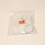  Kanál, műanyag, többször használatos, 17 cm, 20 db Prima, fehér