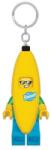 LEGO® Kulcstartó, LED világítással, LEGO Banana Guy