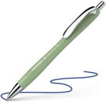 Schneider Golyóstoll, 0, 7 mm, nyomógombos, SCHNEIDER Slider Rave XB, organikus zöld