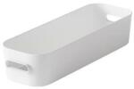SMARTSTORE Műanyag tárolódoboz, 1, 3 liter, SMARTSTORE Compact Slim, fehér - oneclick