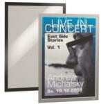 DURABLE Infokeret, A3, öntapadó háttal, mágneses előlappal, DURABLE DURAFRAME, fekete