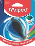 Maped Hegyező, kétlyukú, tartályos, MAPED Clean, vegyes színek